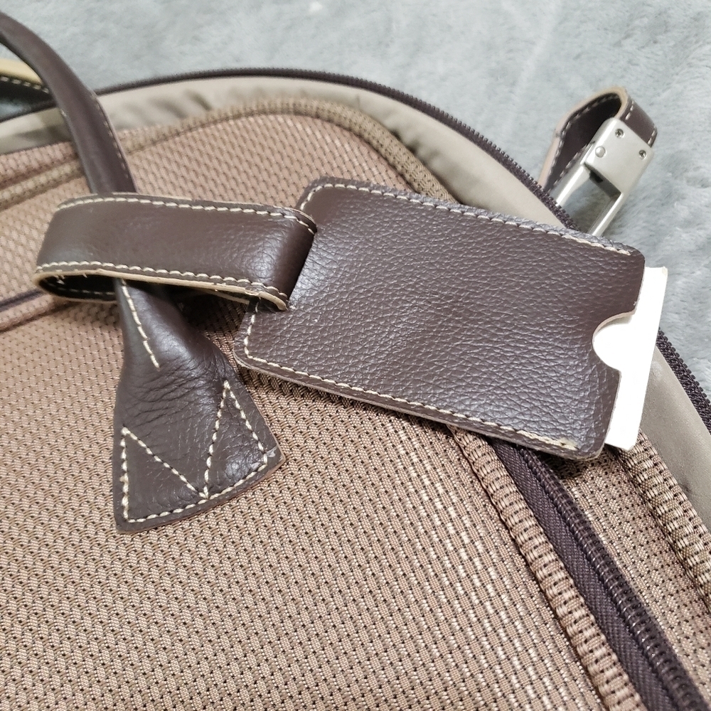 Samsonite Wheat Brown Briefcase - Picture 10 of 16